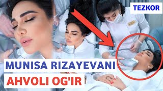 MUNISA RIZAYEVANI AHVOLI OG'IR U BIR O'LIMDAN QOLDI MUNISA RIZAYEVANI AHVOLI OG'IR U BIR O'LIMDAN QOLDI