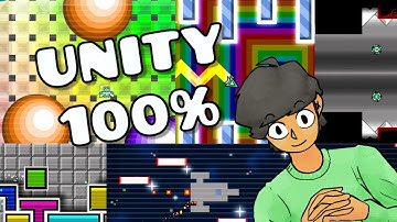 Geometry Dash - Unity - 100% [3/3 coins]