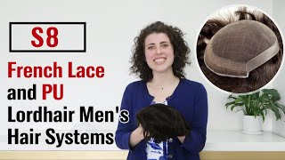 S8 French Lace And Pu Lordhair Mens Hair Systems