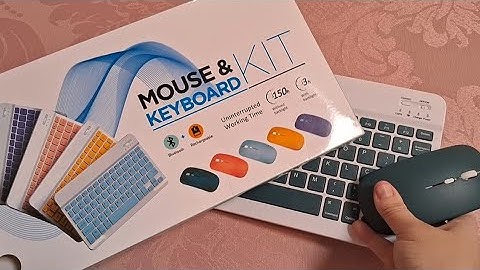 Kit mouse e teclado sem fio da shopee+ Como conectar no notebook