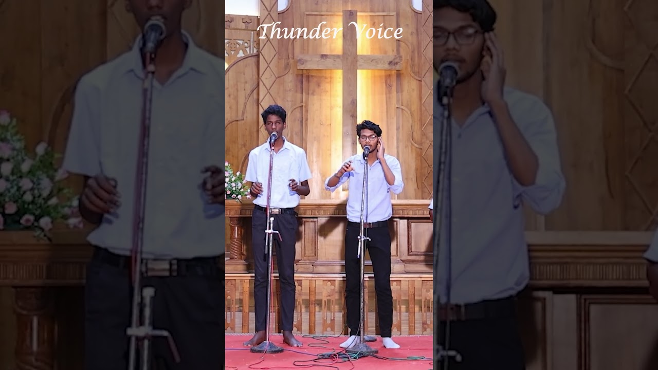 Thunder Voice💖Tamil Christmas Song