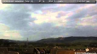 16 April 2014 - Weathercam Timelapse - Fifeweather.co.uk