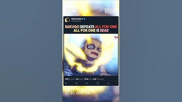 ALL FOR ONE EST MORT | MHA Final Season 8 |#myheroacademia #edit #amv #mha #anime #mangaedit