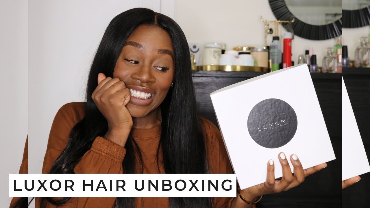 LUXOR HAIR RAW INDIAN HAIR UNBOXING | YoursTrulyYinka