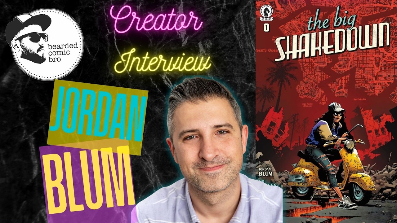 Interview with Jordan Blum (writer of The Big Shakedown and Minor Threats)