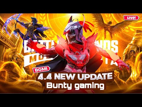 Aajav game dekhte hay  Bgmi 4.4 Bunty is live all time live ,#bgmi