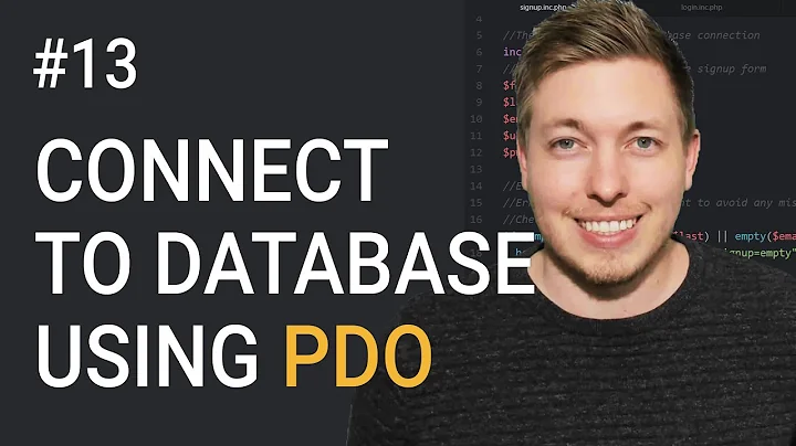 Connect To Database Using PDO In OOP PHP | Object Oriented PHP Tutorial | PHP Tutorial | mmtuts