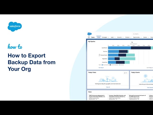 Import, Export, and Backup Data