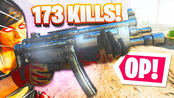 173 KILLS! NEW FASTEST KILLING "MP5" CLASS SETUP IN MODERN WARFARE! - BEST MP5 CLASS SETUP! (COD MW)