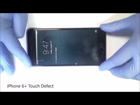 iPhone 6 Plus Touch Defect in Action