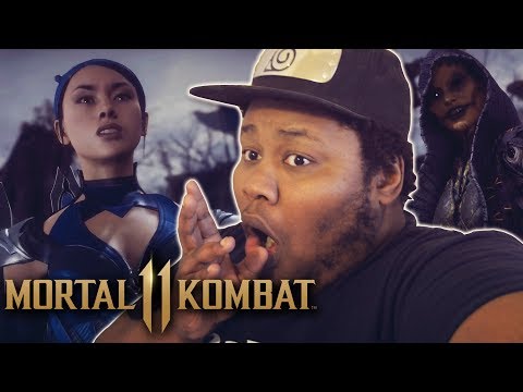 Mortal Kombat 11 Kitana & D'vorah Reveal Trailer REACTION