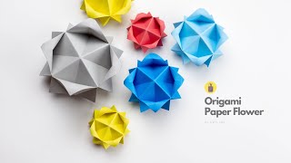 Origami Paper Flower | Paper Craft | DIY