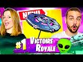 NOTRE PREMIER TOP 1 DE LA SAISON 7 ET ON DEBLOQUE LE PARAPLUIE ! FORTNITE DUO FR