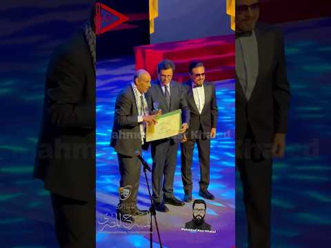 تكريم احمد بدير في المهرجان القومي للمسرح المصري