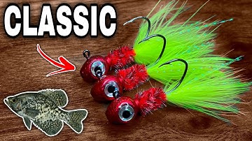 Tying a Classic Crappie Jig - Step by Step Tutorial