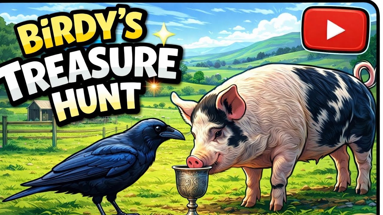 Birdy’s Treasure Hunt | A Magical Farm Adventure in Wales 🐦🌾