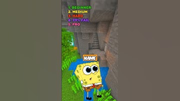 Ultimate Spongebob Quiz #minecraft #shorts #viral