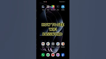HOW TO SEE WIFI PASSWORD USING ANDROID PHONE #wifi #shorts