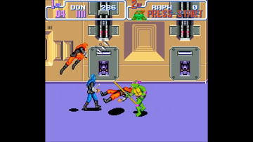 Teenage Mutant Ninja Turtles IV - Turtles In Time | Scene/Stage #9 | Starbase