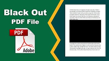 How to black out a pdf file in Adobe Acrobat Pro DC 2022