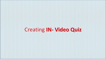 How to create IN Video Quiz in Articulate Storyline