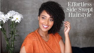 Wash Day Routine &amp; Side Swept Hairstyle ft. Aunt Jackie&#39;s Butter Fusions Masque and Don&#39;t Shrink Gel