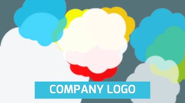 Explaindio Video Creator Pro slide pack - month 9 - logo sting animations set 1