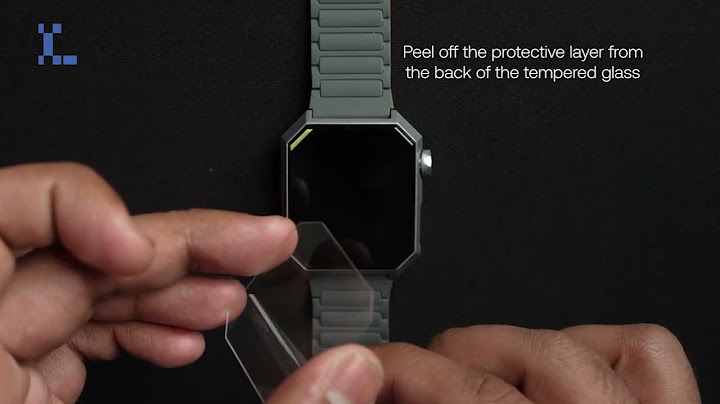 How to Apply Scratch Guard on Anarc smartwatch