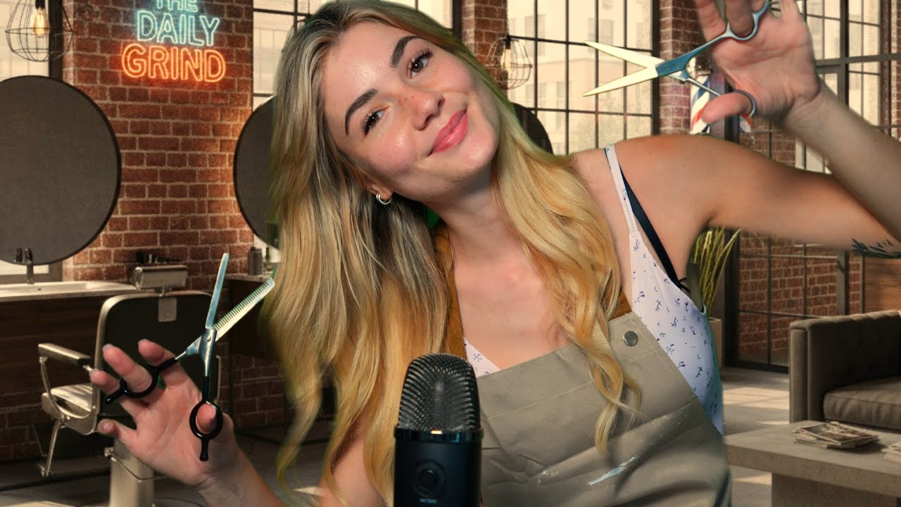 Barber Treatment💇🏻 ASMR Roleplay (Haircut, Shave, Massage)💈