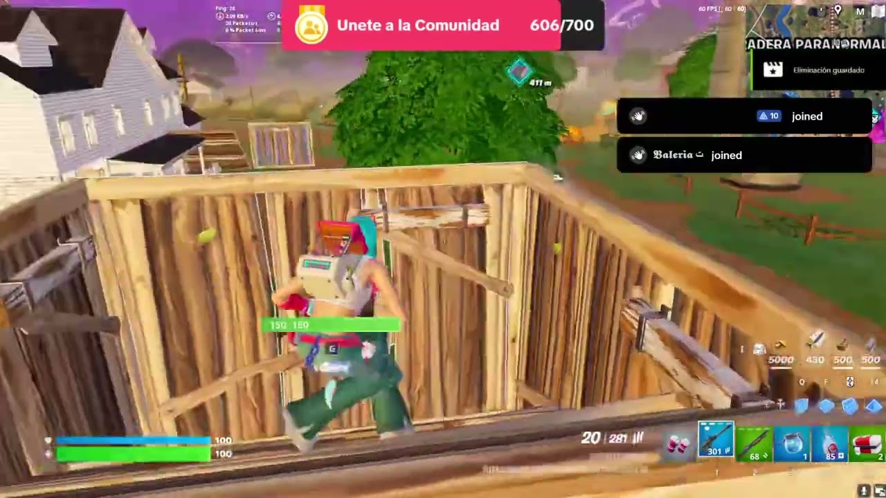 Partida épica de Fortnite Solo contra Escuadrones 😎