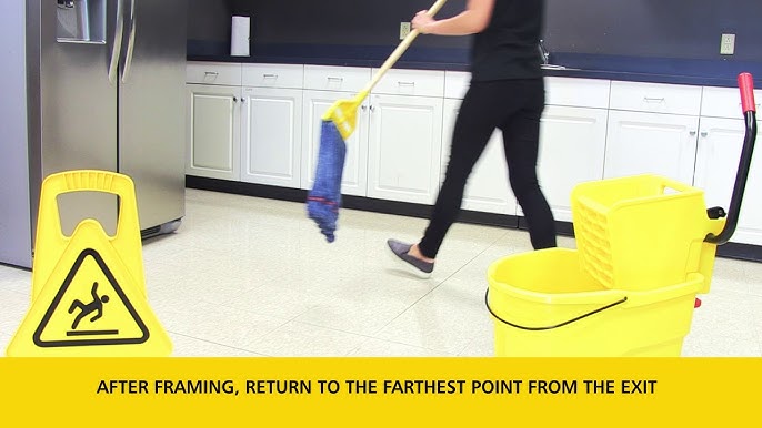 Basic Cleaning Techniques - Wet Mopping 