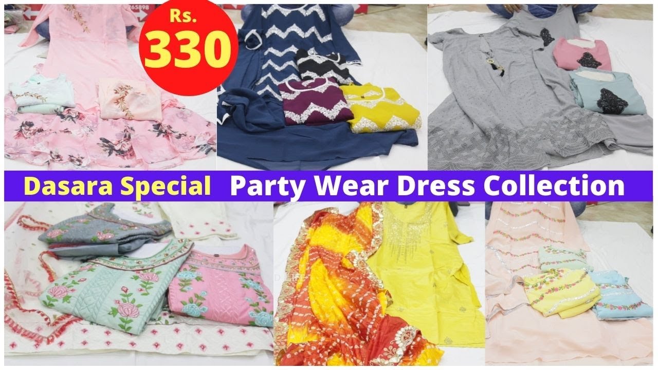 wholesale party wear long dresses hyderabad, Dasara Special