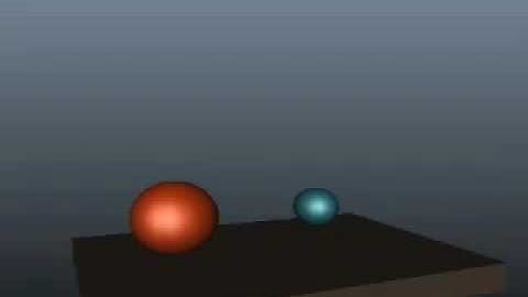 Basic Maya Dynamics Test Video