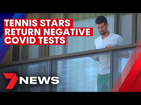 Tennis royalty passes first COVID-19 tests in Adelaide as Australian Open plans in disarray | 7NEWS