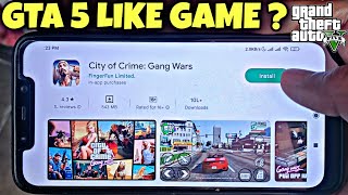 POWER OF GTA 5 LIKE GAME FOR ANDROID ? CITY OF CRIMES GAME | GAME REVIEW BY XTREME LATEST GAMING screenshot 4