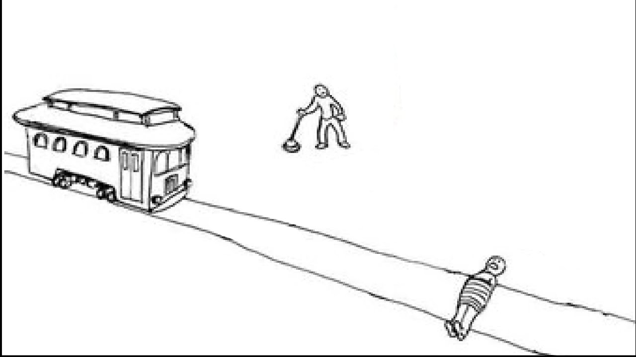 Trolley problem game pt 1 YouTube