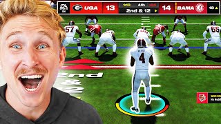 This Mod Let Me Play Alabama vs. Georgia!