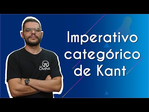Vídeo: O imperativo categórico é a principal categoria da ética de Kant