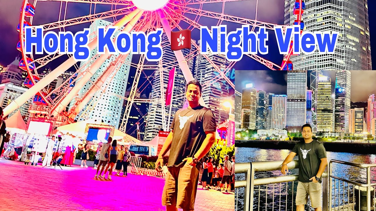 Hong Kong 🇭🇰 | Walking In City Street | Hong Kong Night View | Hong ...