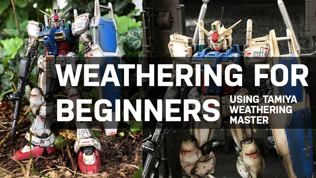 Weathering Gunpla For Beginners (Using Tamiya Weathering Master) YouTube