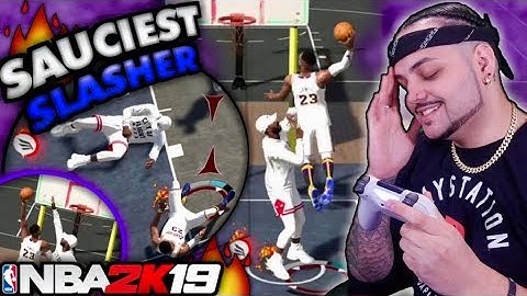 NBA 2K19 SLASHER TIPS - THE BEST SLASHER BUILD 🔥 HOW TO CONTACT DUNK ON EVERYBODY 🔥 OMG