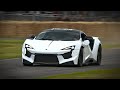 20 million wmotors fenyr supersport accelerations exhaust sound and fly bys at goodwood fos 2019