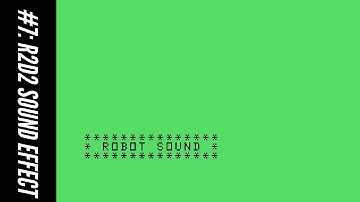 #7: R2D2 Sound Effect (101 Programming Tips & Tricks for the Texas Instruments TI-99/4A Home Compute