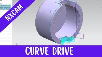 #NX #CAM #CURVE #DRIVE