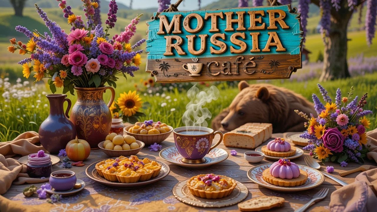 ☕Smooth Jazz & Russian Spring Vibes:Relaxing Study Music for Coffee, Meditation and Positive Energy🌾