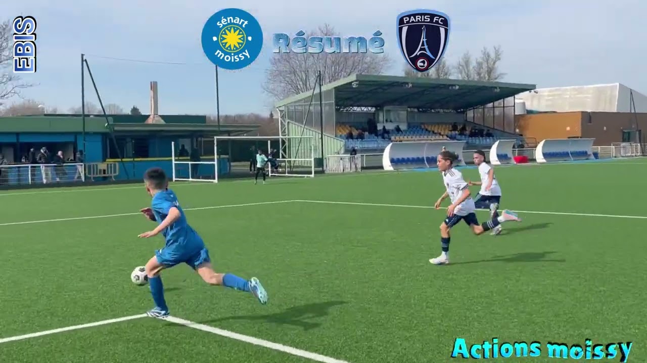 Résumé Moissy vs PFC U12 mars 2025