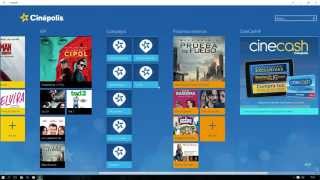 Cinepolis - Windows 10 - Aplicacion screenshot 2