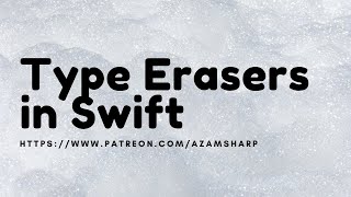 Type Erasers in Swift screenshot 1