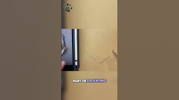 Levitating Art: Drawing Shadows For Depth #shorts