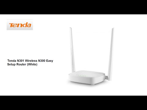 tenda n301 wireless n300 easy setup router - unboxing